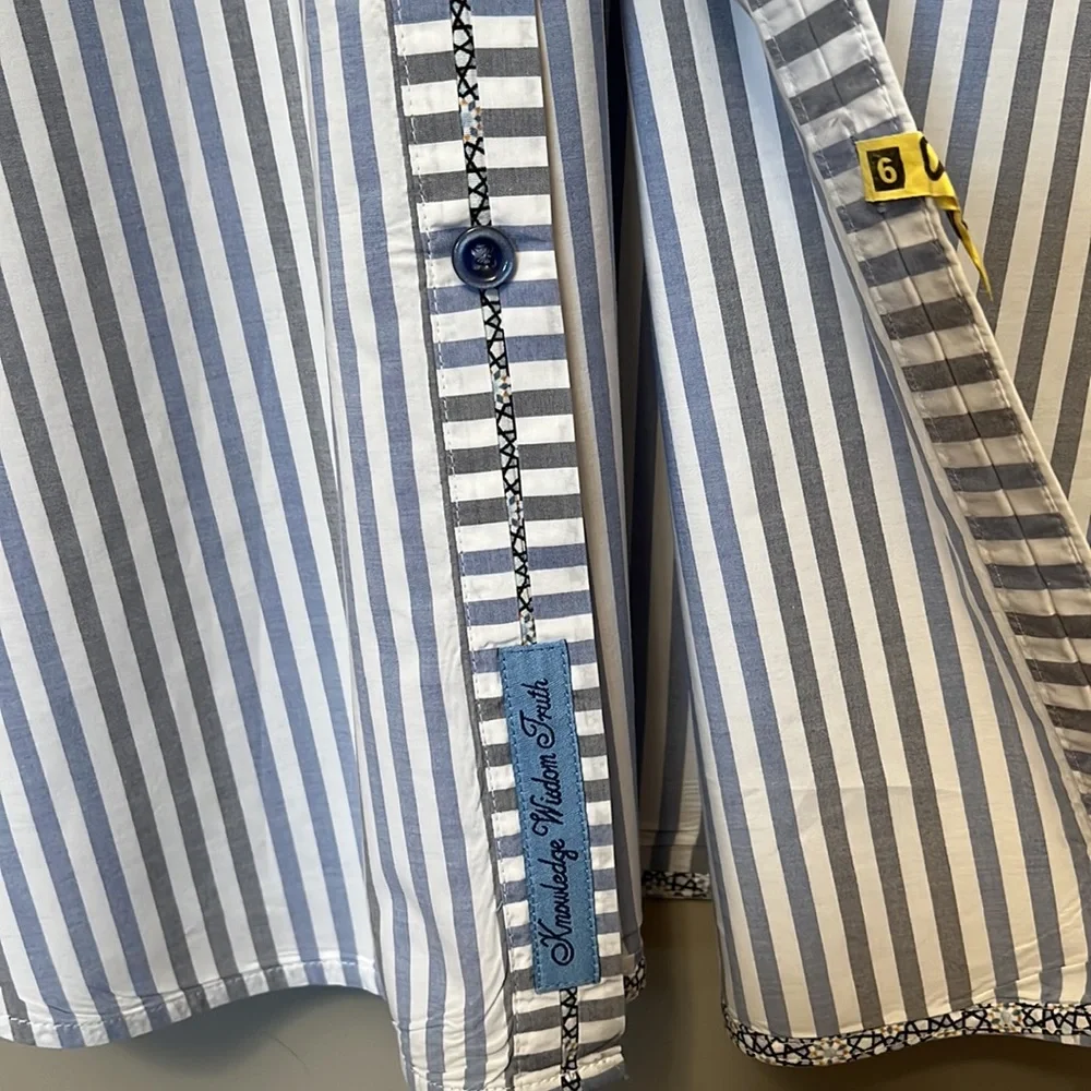 Robert Graham Mens Short Sleeve Button Down - Picture 3 of 4